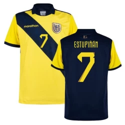 Estupinan #7 Ecuador Voetbalshirt Copa America 2024 Thuistenue Heren
